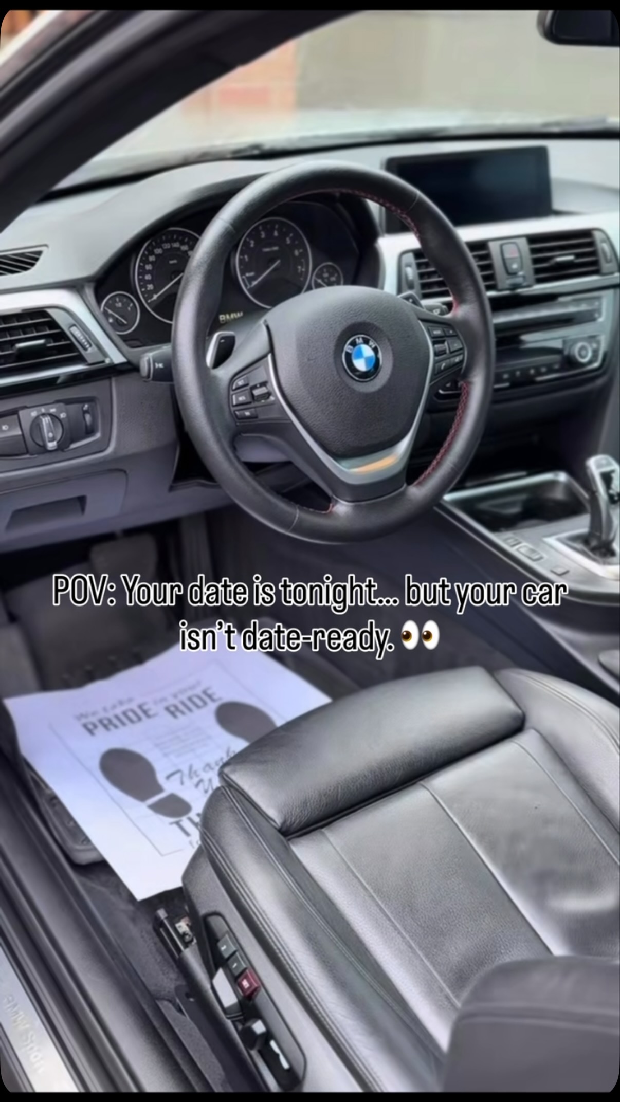 BMW interior