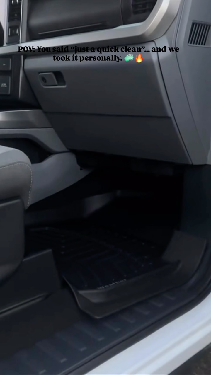 Interior after a quick reset